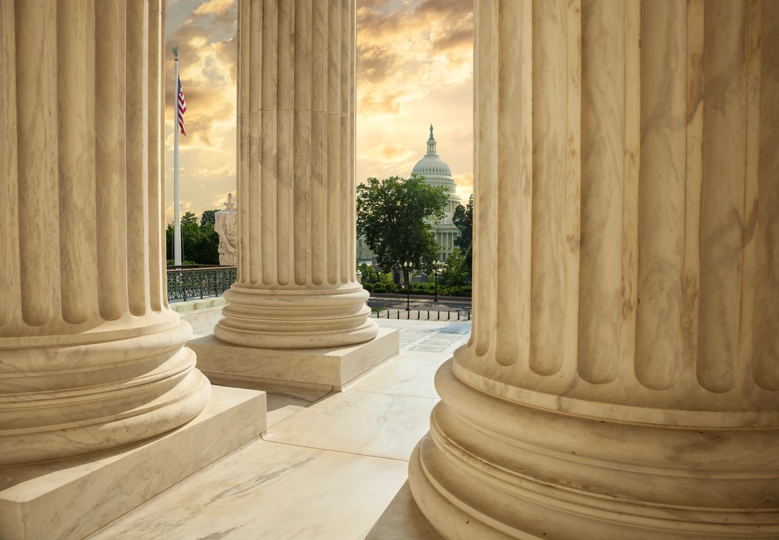 US Capitol foreground